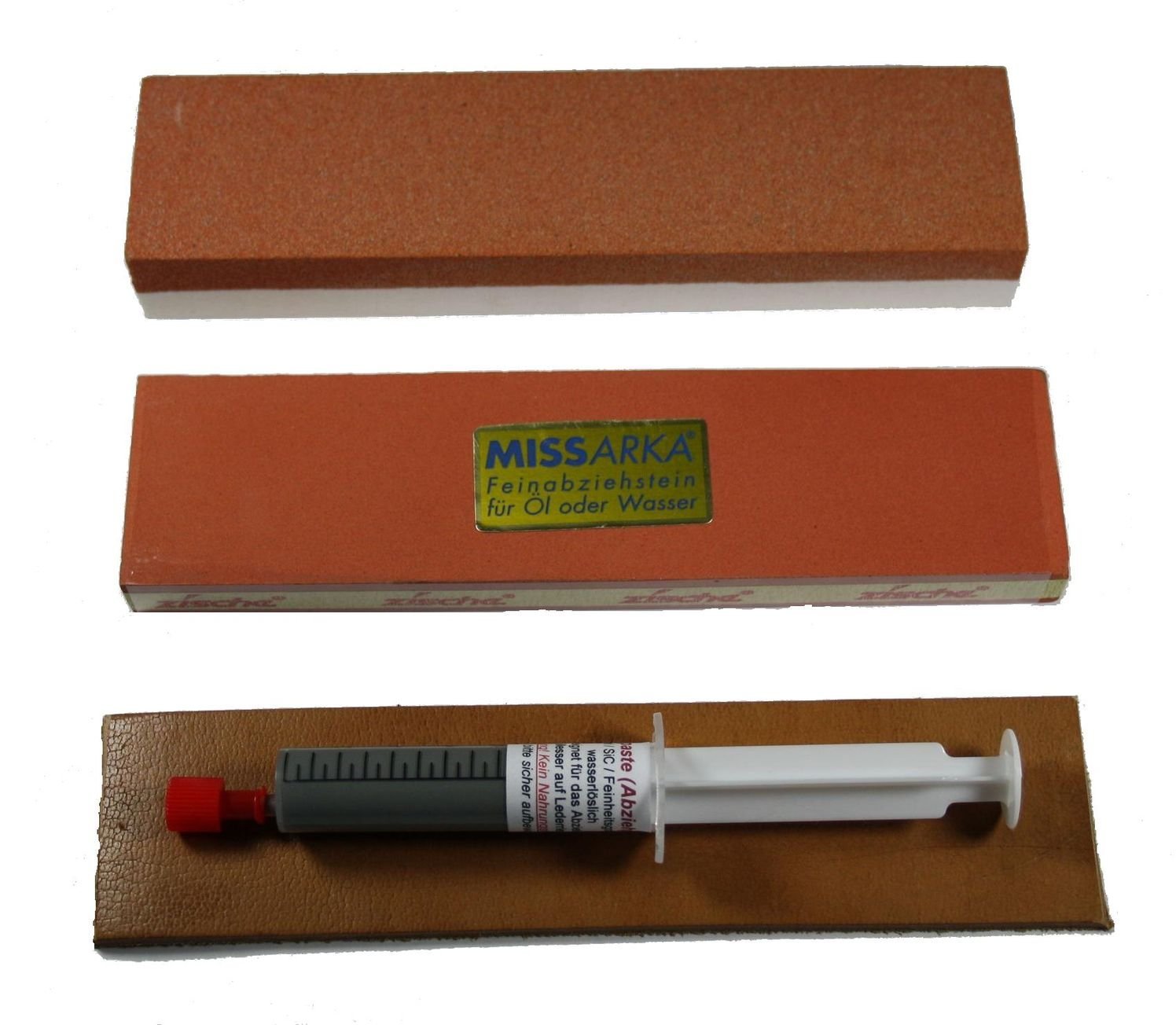 3-teiliges Schleifstein Set - Messerschärfer Für Holzwerkzeuge & Schnitzmesser
